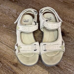 Clarks Beige Sandals for Women